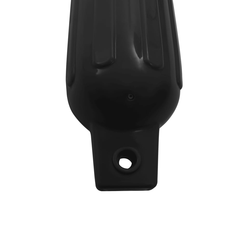 Veneen Lepuuttaja 4 Kpl Musta 41X11,5 Cm Pvc