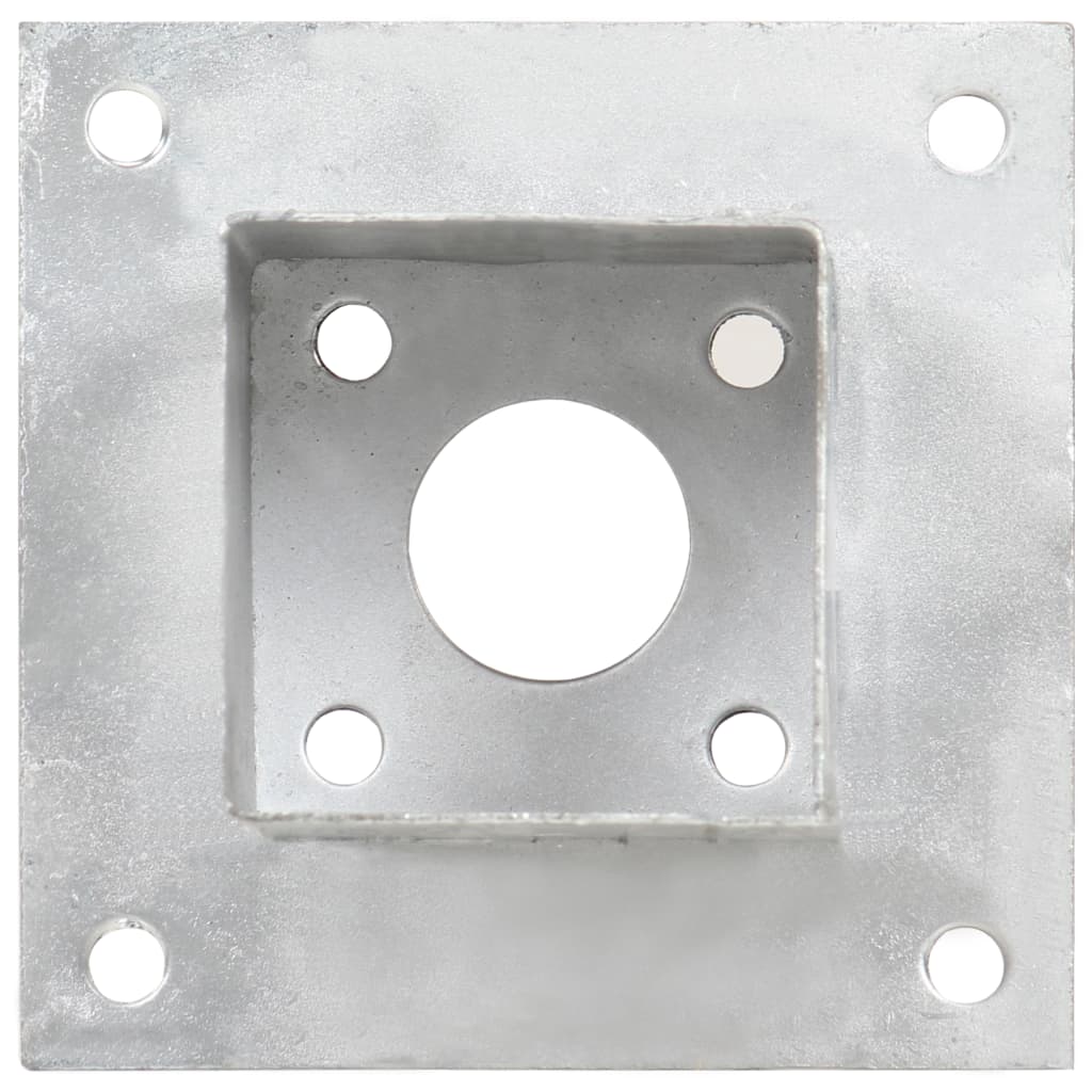 Aitatolpan Jalat 4 Kpl Galvanoitua Metallia 81 Mm