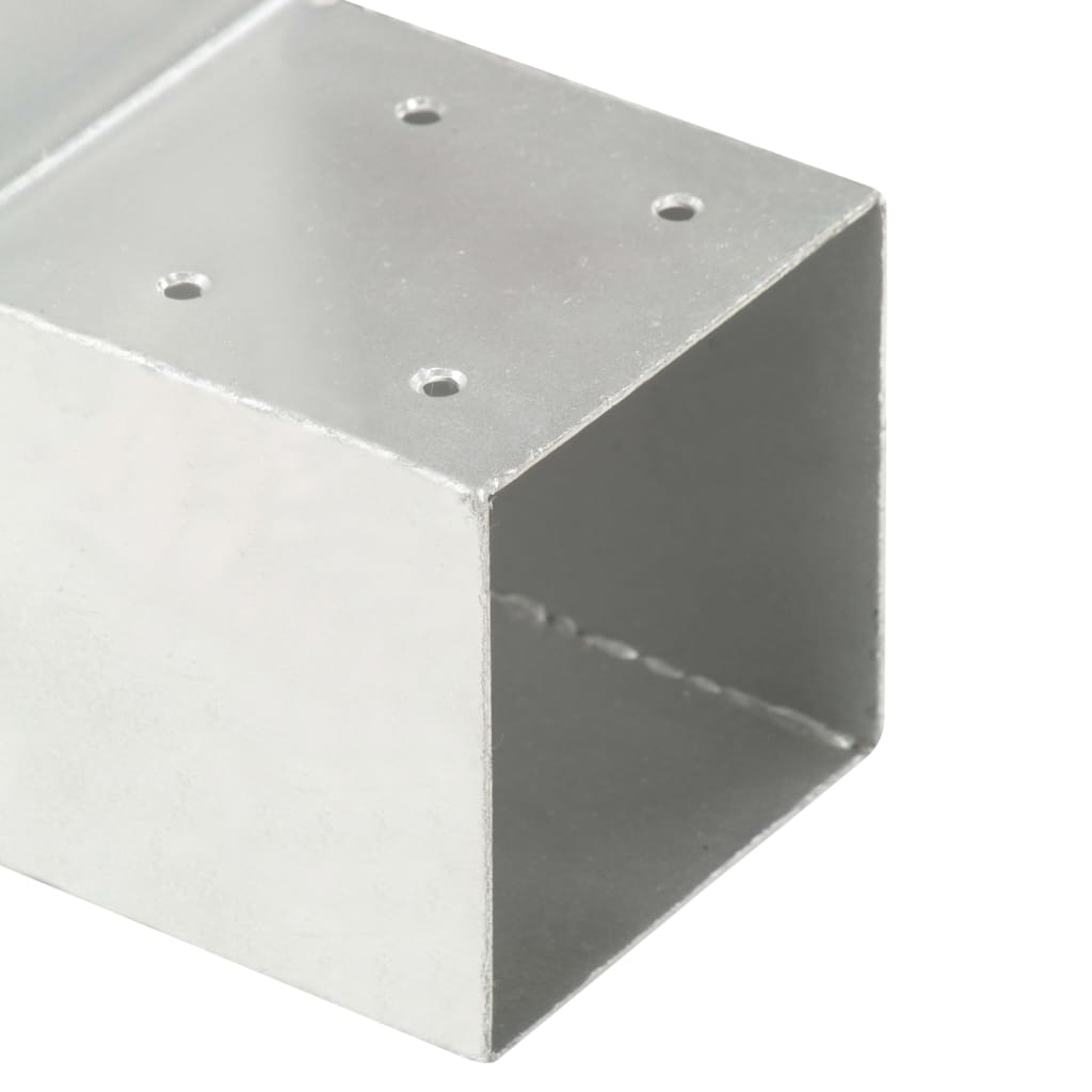 Tolppaliitin L-Muoto Galvanoitu Metalli 71X71 Mm