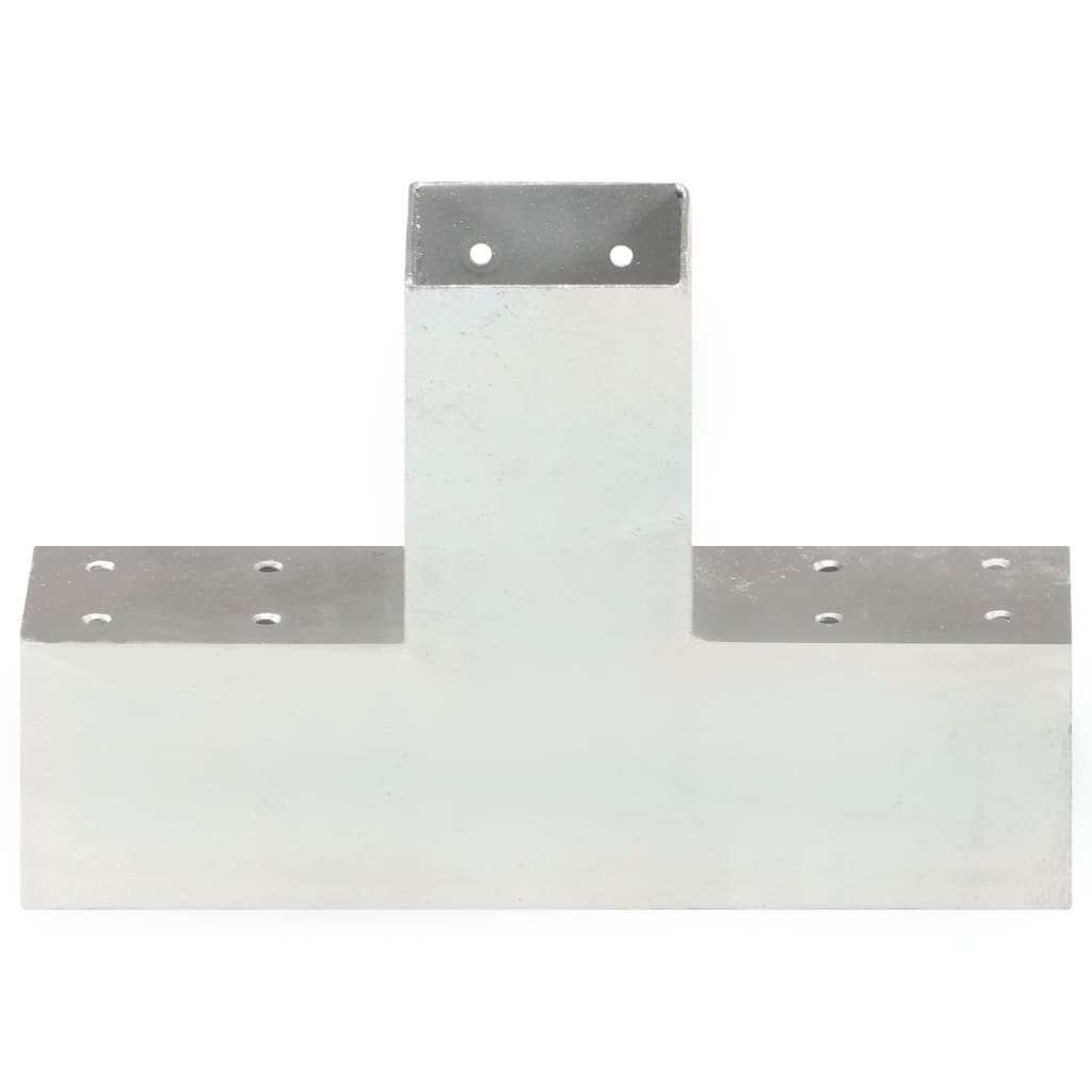 Tolppaliitin X-Muoto Galvanoitu Metalli 71X71 Mm