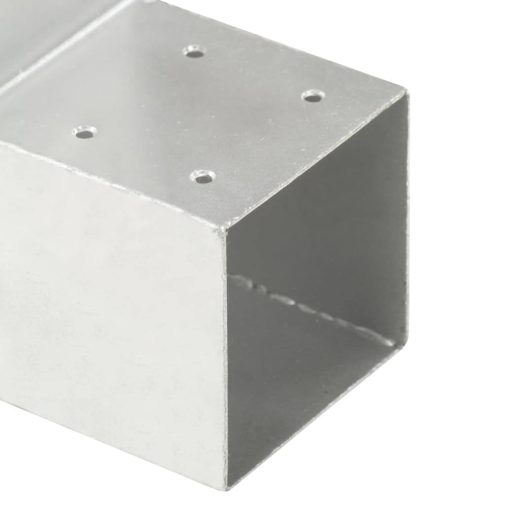 Tolppaliitin L-Muoto Galvanoitu Metalli 101X101 Mm