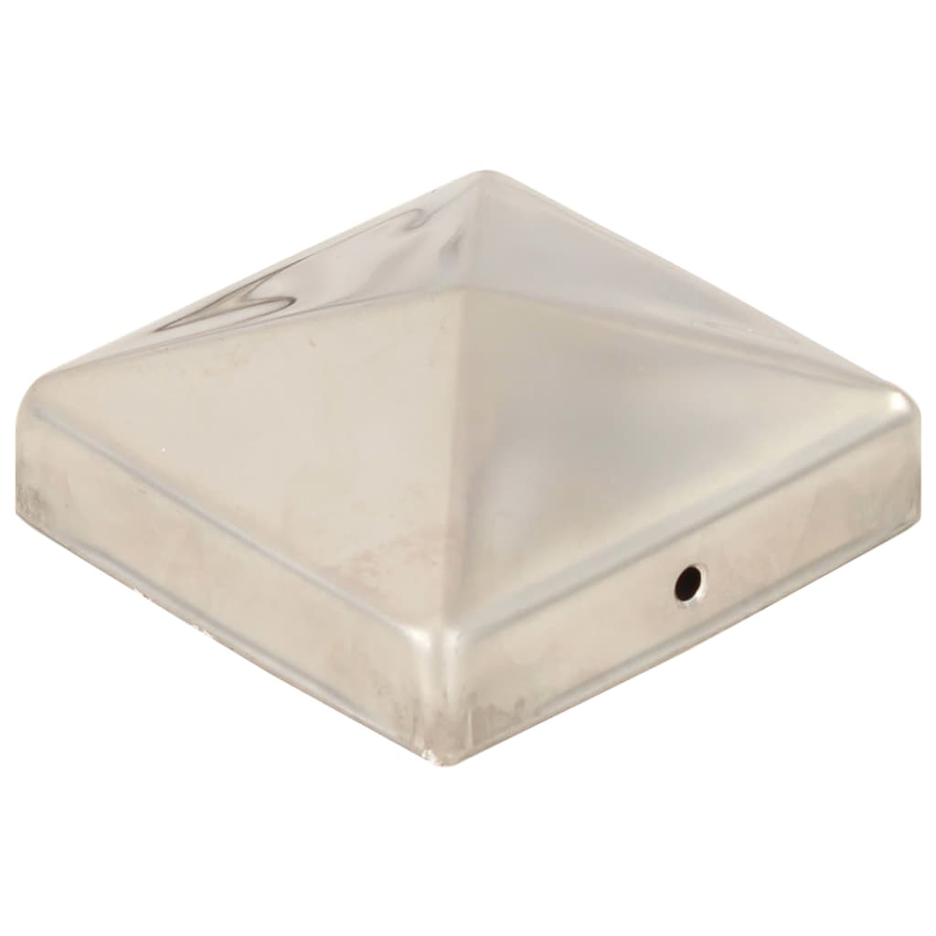 Pyramidin Muotoinen Aitatolpan Kärki 6 Kpl Teräs 81X81 Mm
