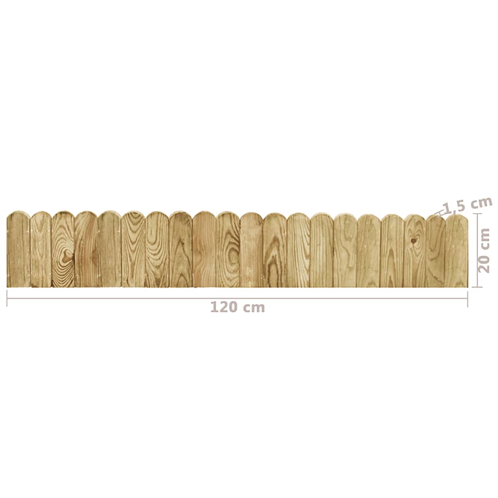 Raja-Aitarulla Vihreä 120 Cm Kyllästetty Mänty