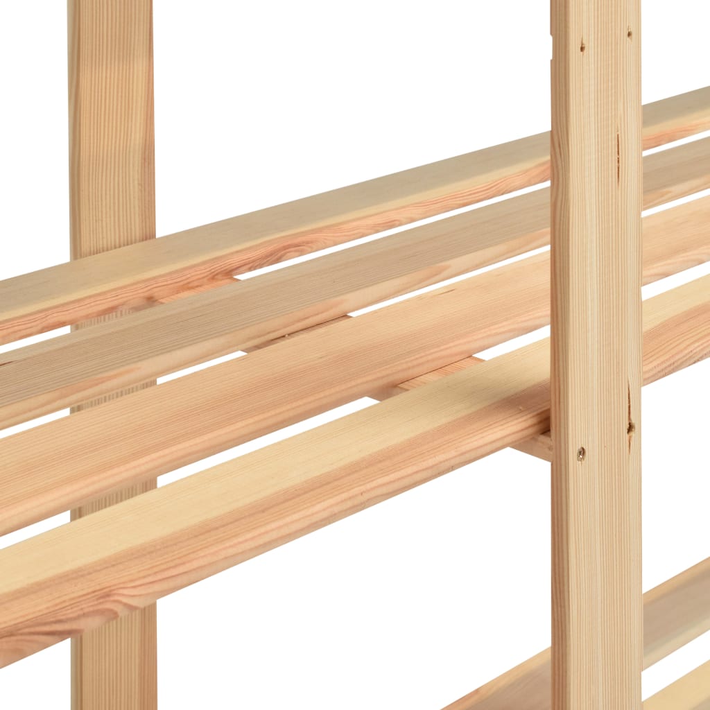 5-Kerroksiset Varastohyllyt 10 Kpl 170X38X170Cm Täysmänty 500Kg