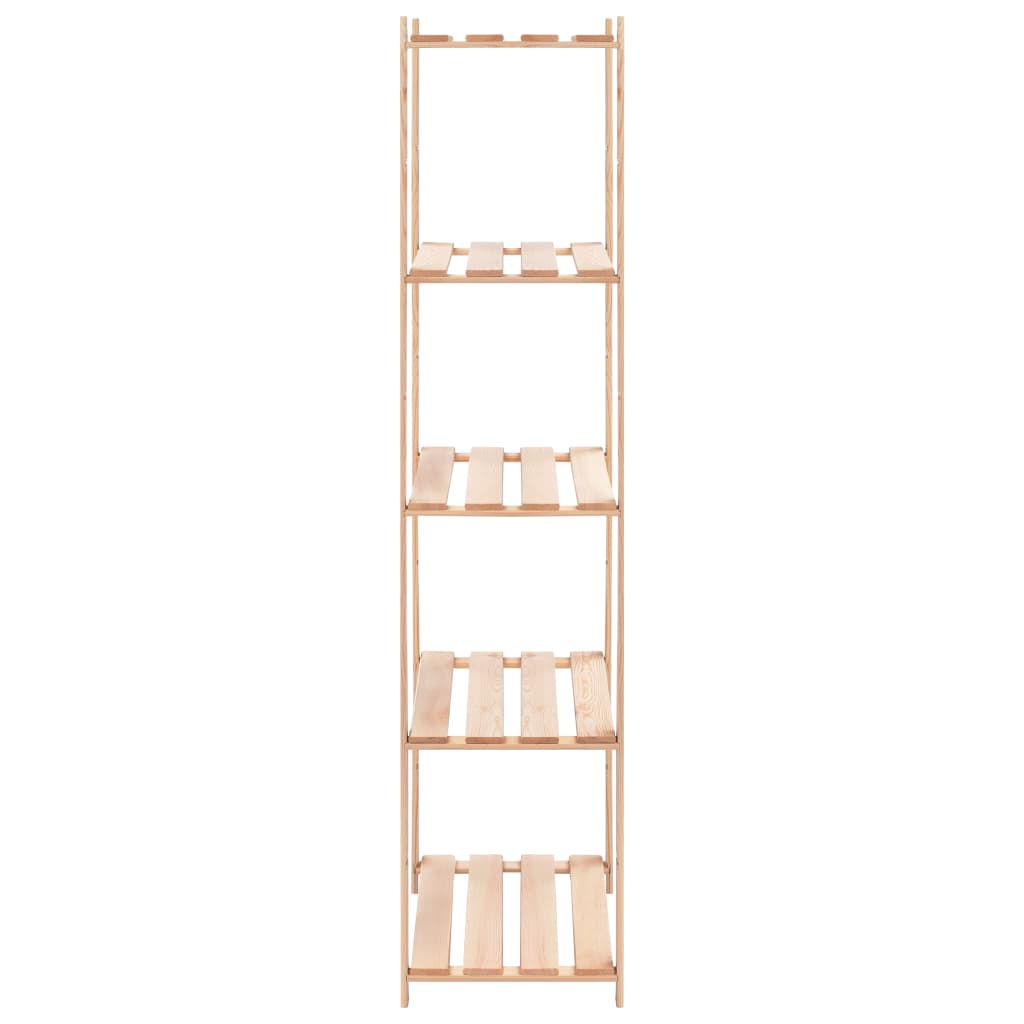 5-Kerroksiset Varastohyllyt 2 Kpl 80X38X170Cm Täysi Mänty 250Kg