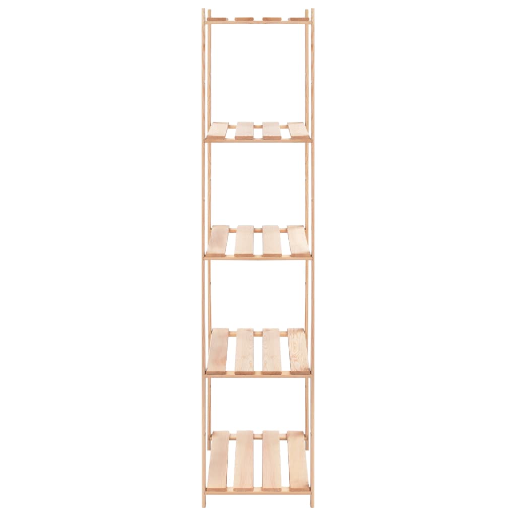 5-Kerroksiset Varastohyllyt 5 Kpl 80X38X170Cm Täysi Mänty 250Kg