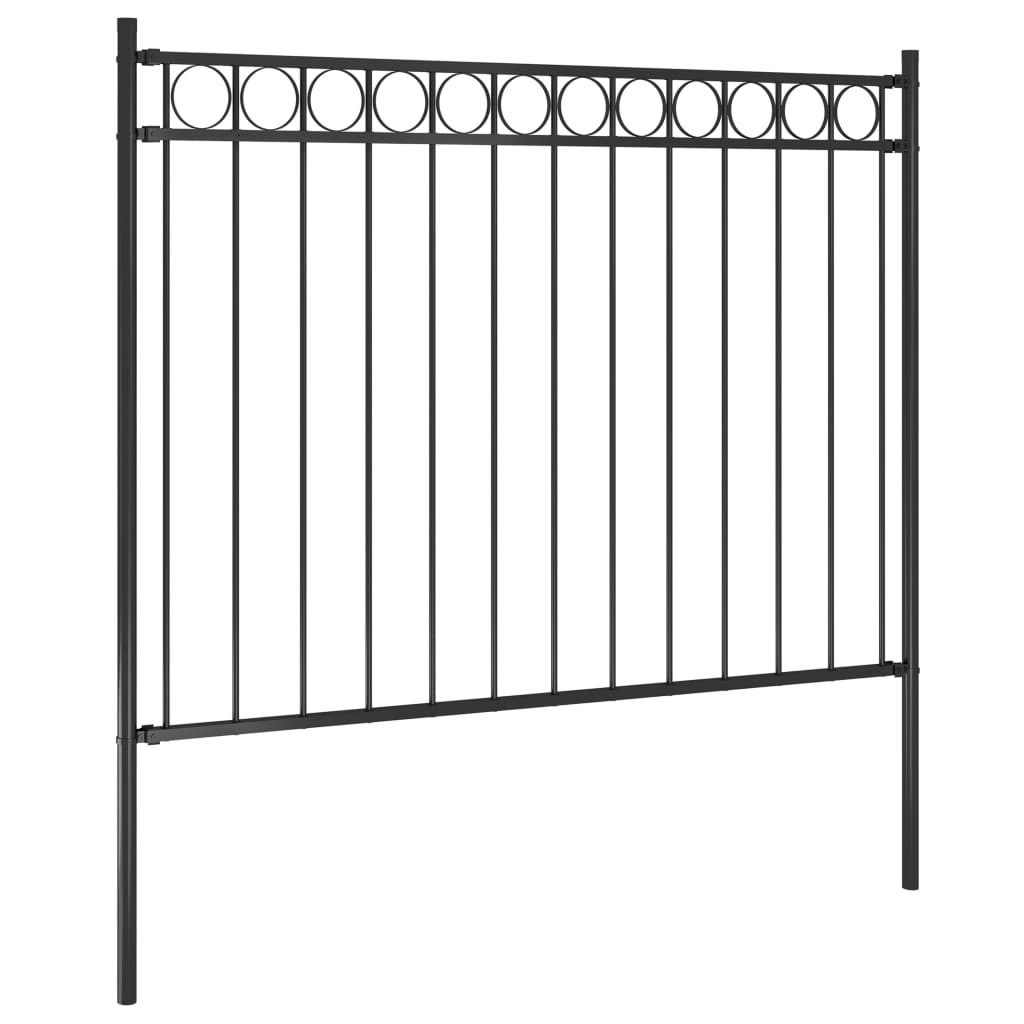 Puutarha-Aita Assen Teräs 1,7X1,2 M Musta