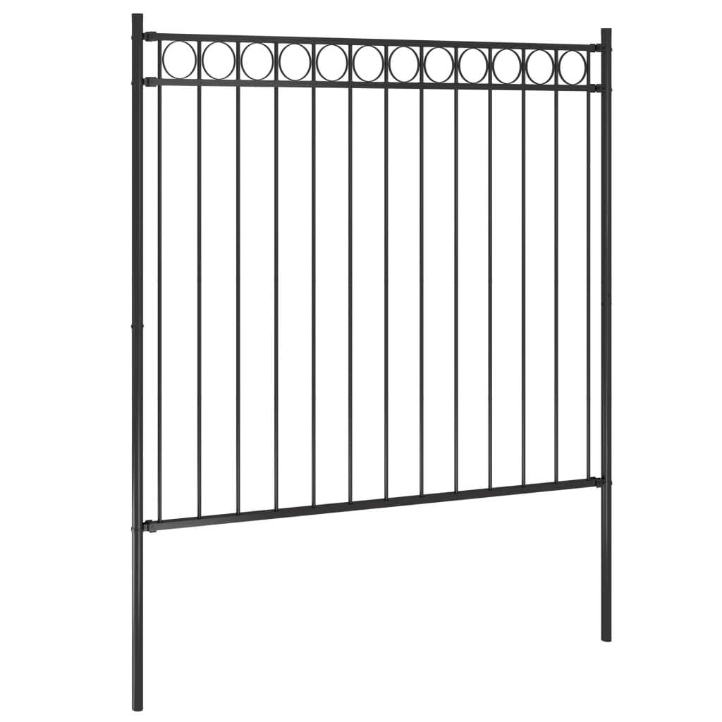 Puutarha-Aita Assen Teräs 1,7X1,5 M Musta