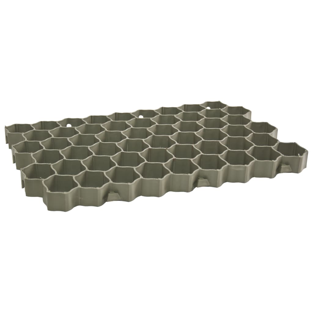 Nurmikon Ruudukko 16 Kpl Vihreä 60X40X3 Cm Muovi