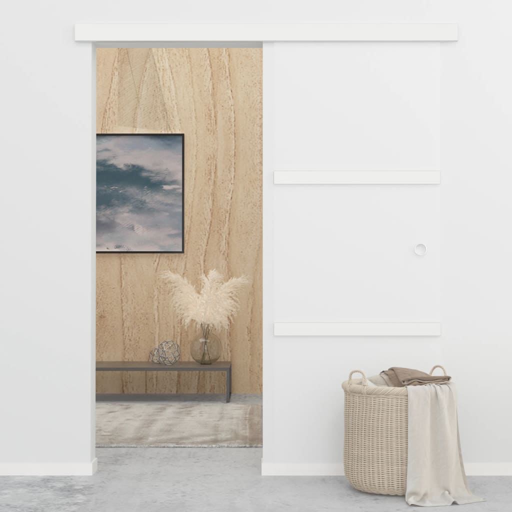 Liukuovi Soft-Stopeilla Esg-Lasi Ja Alumiini 76X205 Cm