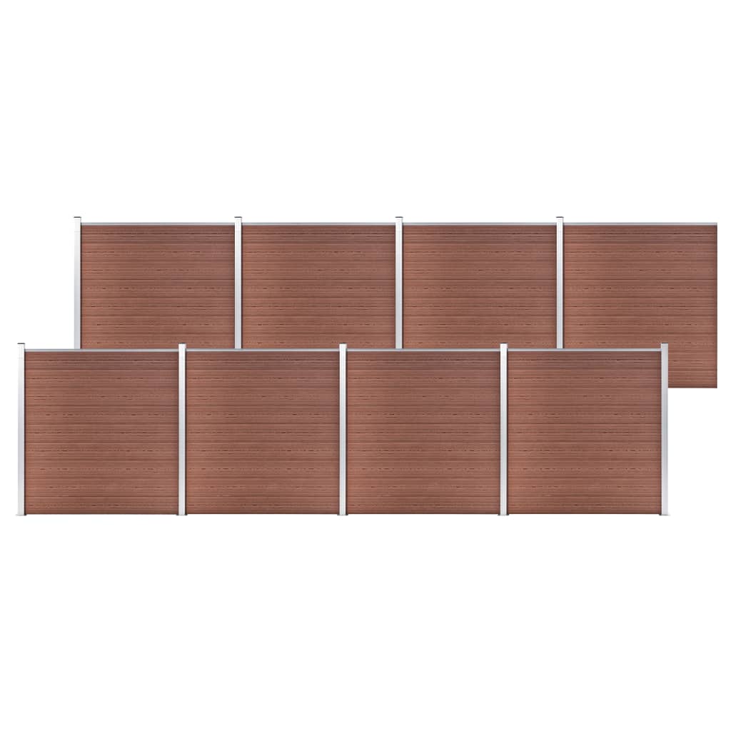 Puutarha-Aita Wpc 1391X186 Cm Ruskea