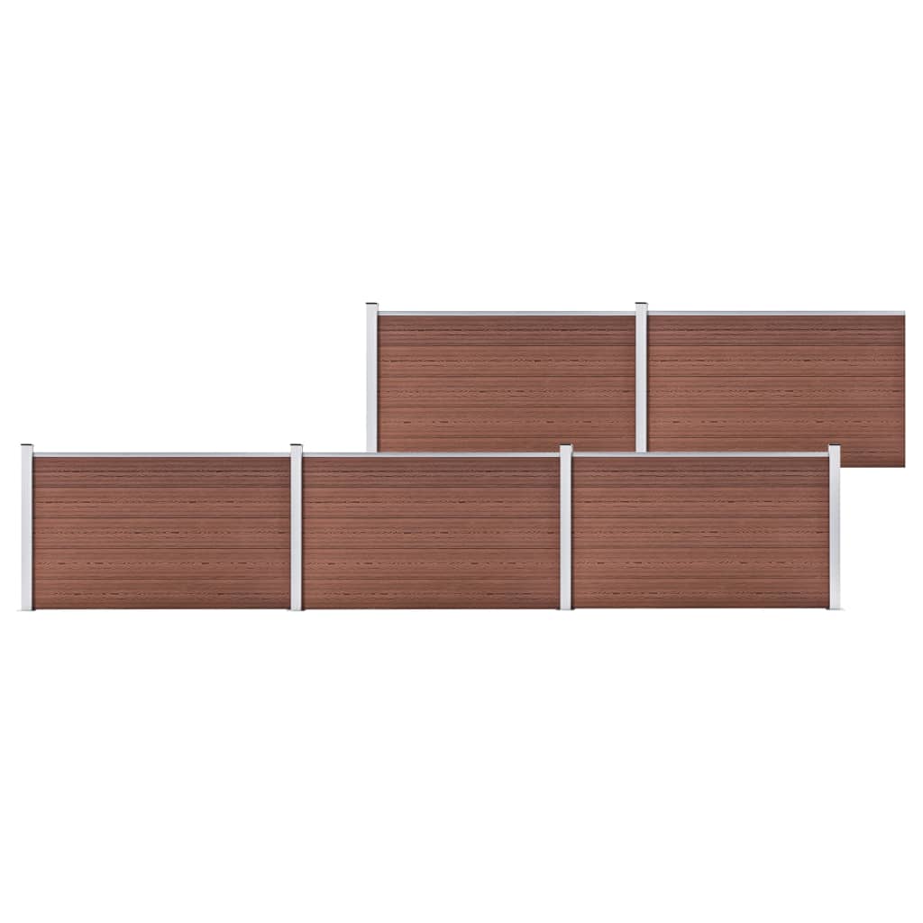 Puutarha-Aita Wpc 872X106 Cm Ruskea