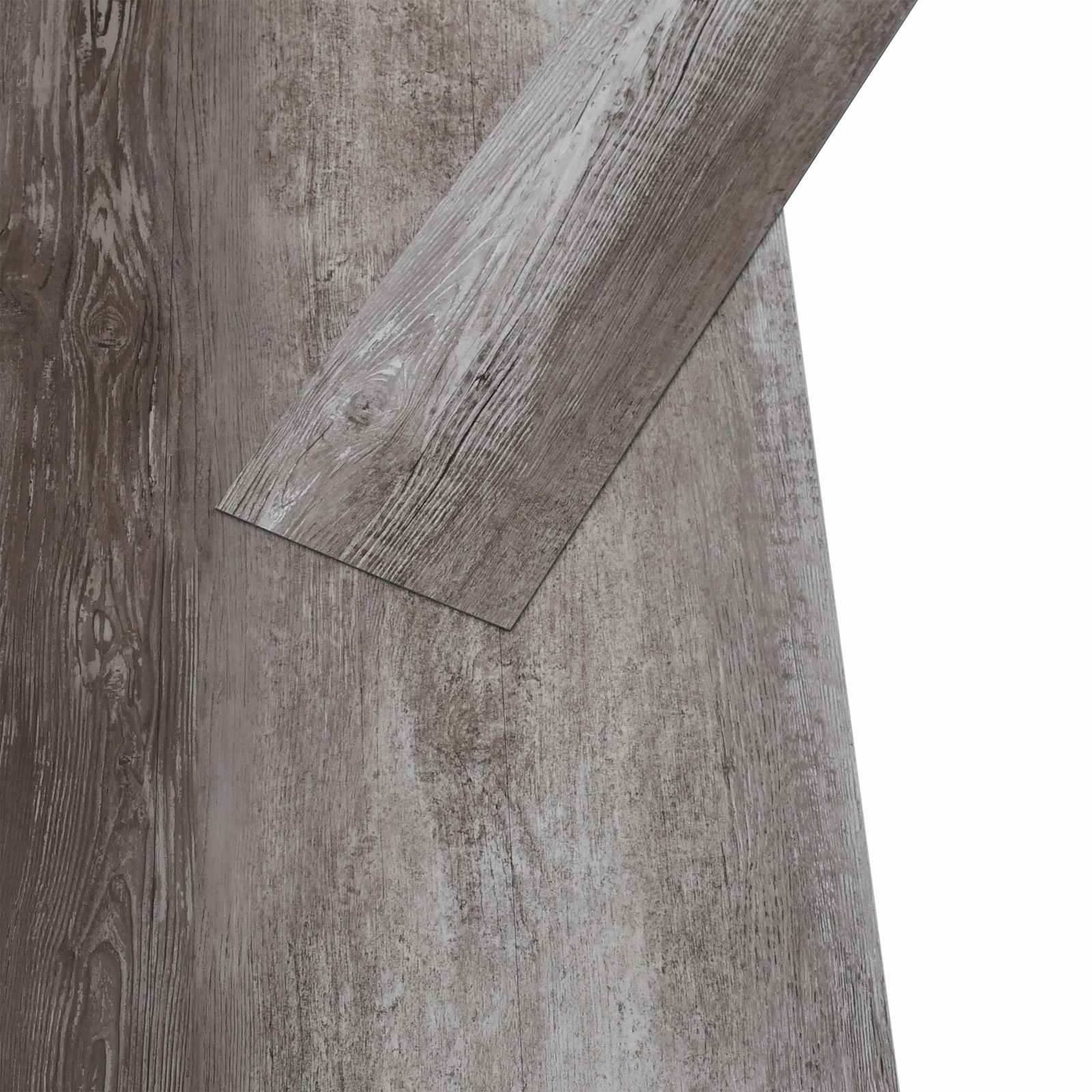 Itsekiinnittyvä Lattialauta 32 Pcs Raidallinen Puu 4,46 M²
