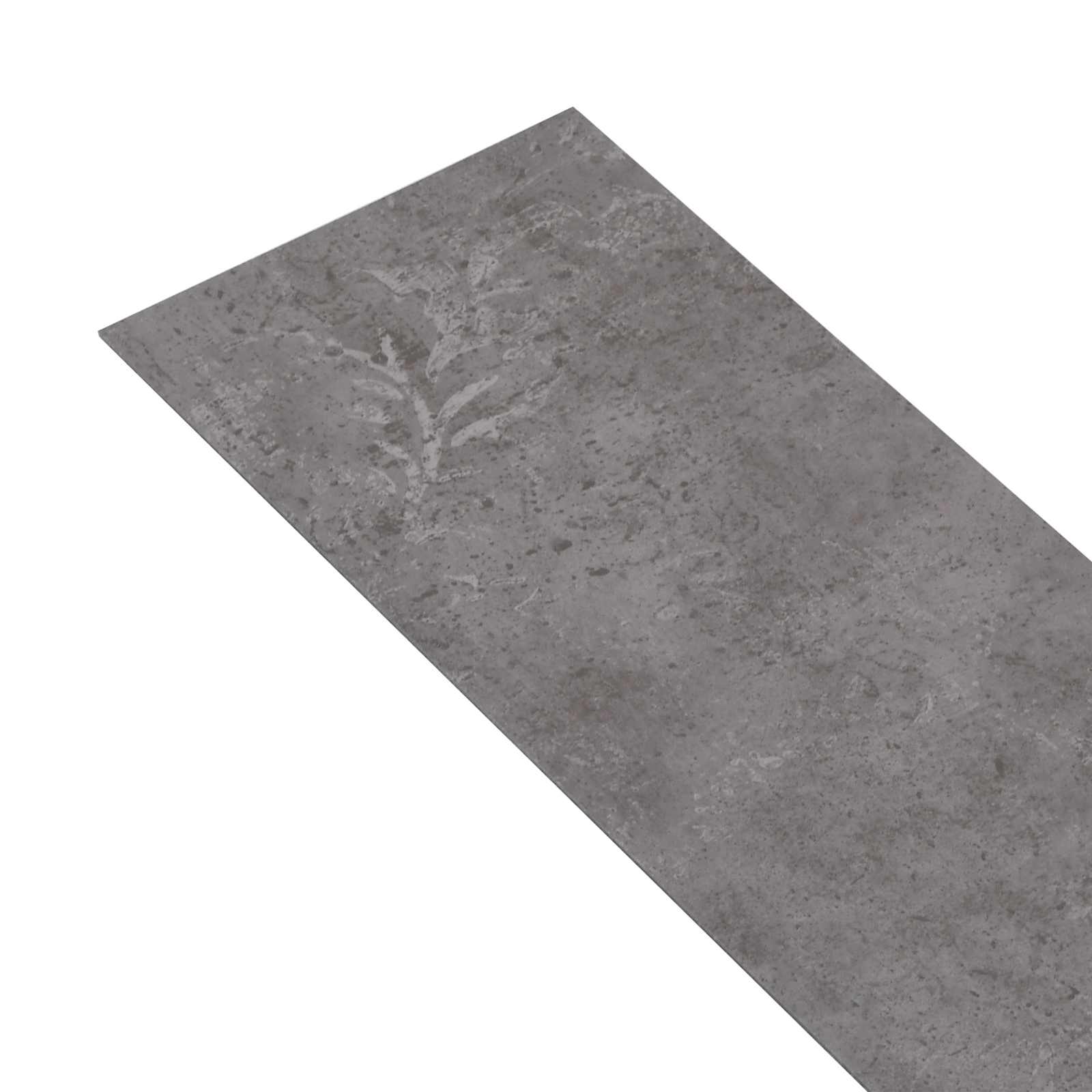 Lattialankut 36 Pcs Betoni Harmaa 5,02 M² Polyvinyylikloridi