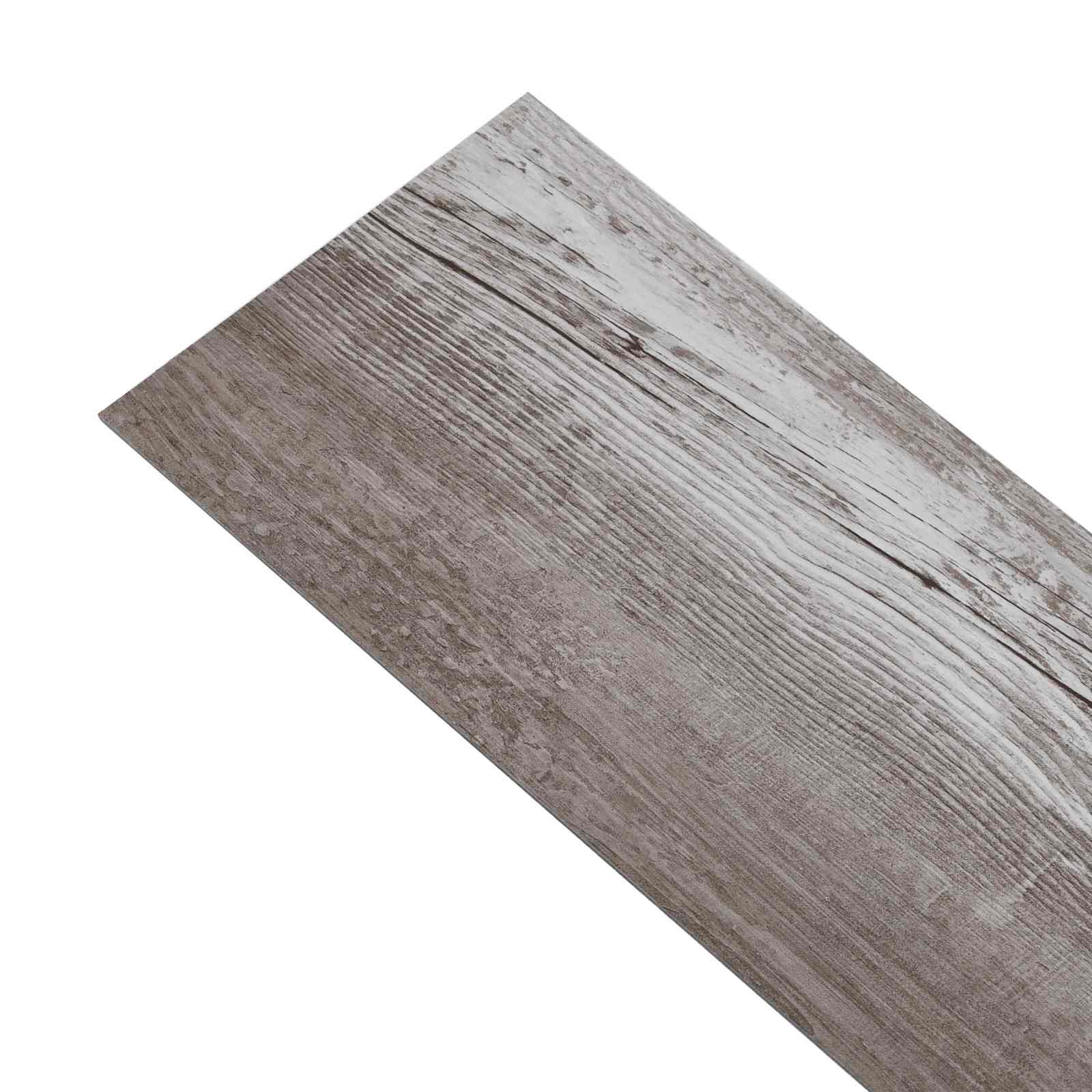 Lattialankut 5,02 M² 36 Pcs Polyvinyylikloridi Matta Puu Ruskea