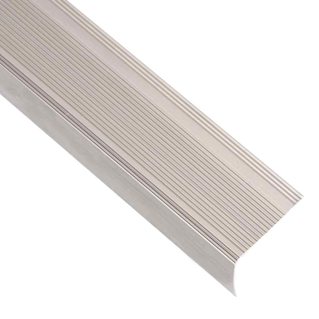 Portaikon Suojukset L-Muotoiset 15 Kpl Alumiini 90 Cm Samppanja