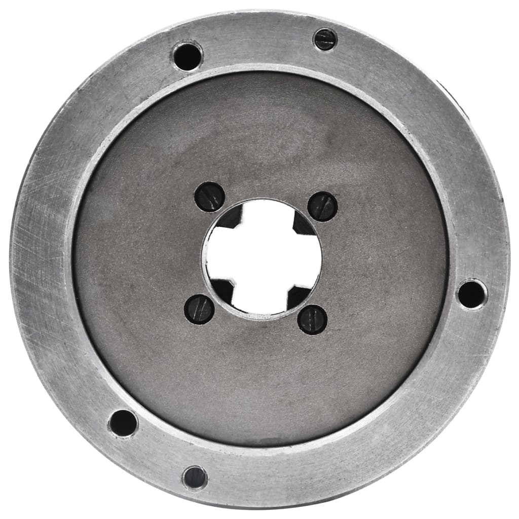 4-Leukainen Itsestään Keskittävä Sorvi-Istukka 125 Mm Teräs K12 125