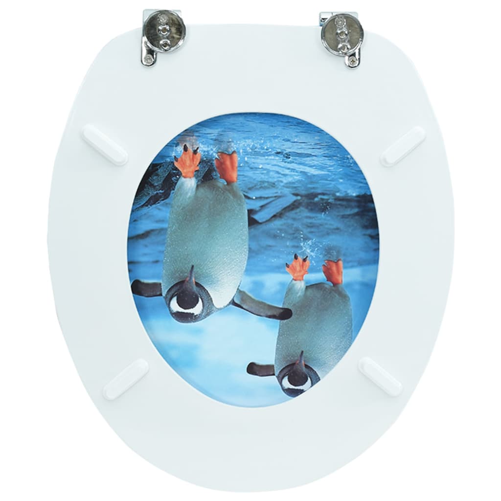 Wc-Istuin Kannella Mdf Pingviinikuosi