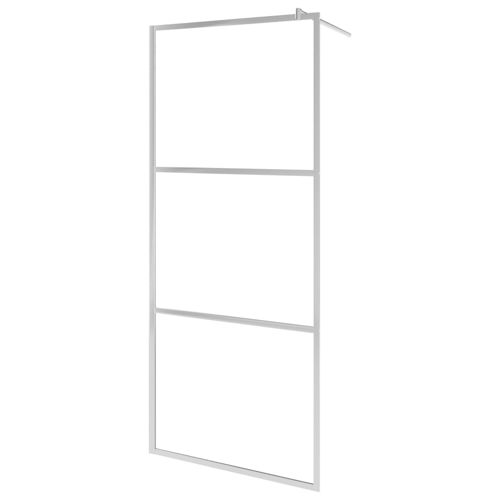 Walk-In Suihkun Seinäke Kirkas Esg-Lasi 80X195 Cm
