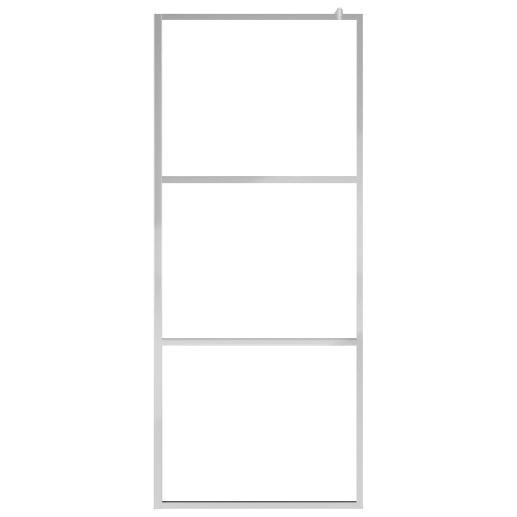 Walk-In Suihkun Seinäke Kirkas Esg-Lasi 80X195 Cm