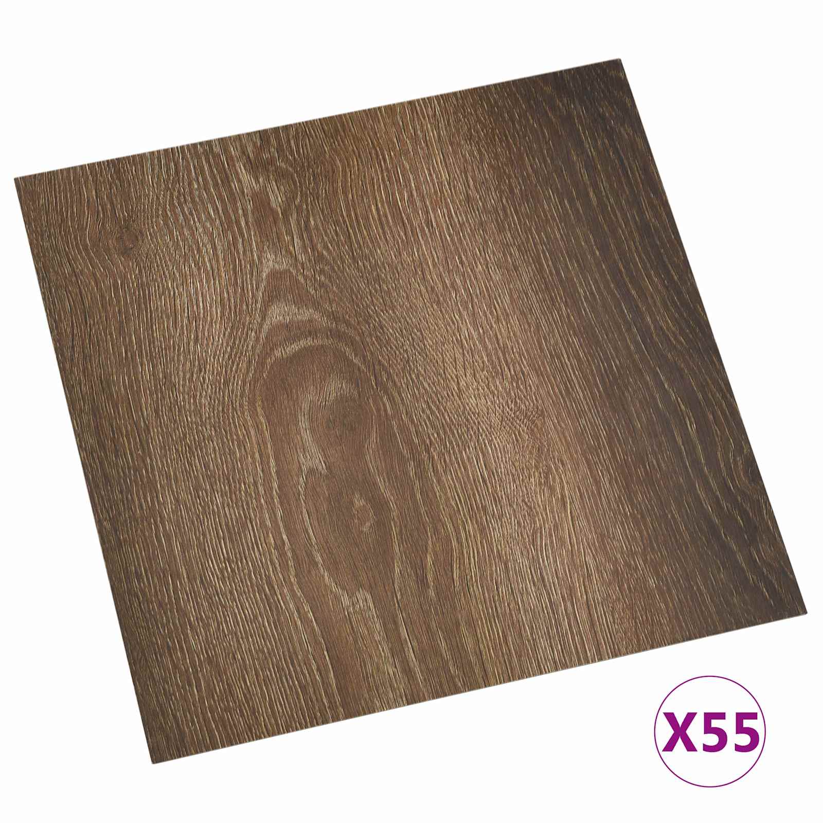 Lattialankut 5,11 M² 55 Pcs Polyvinyylikloridi Vanha Puu