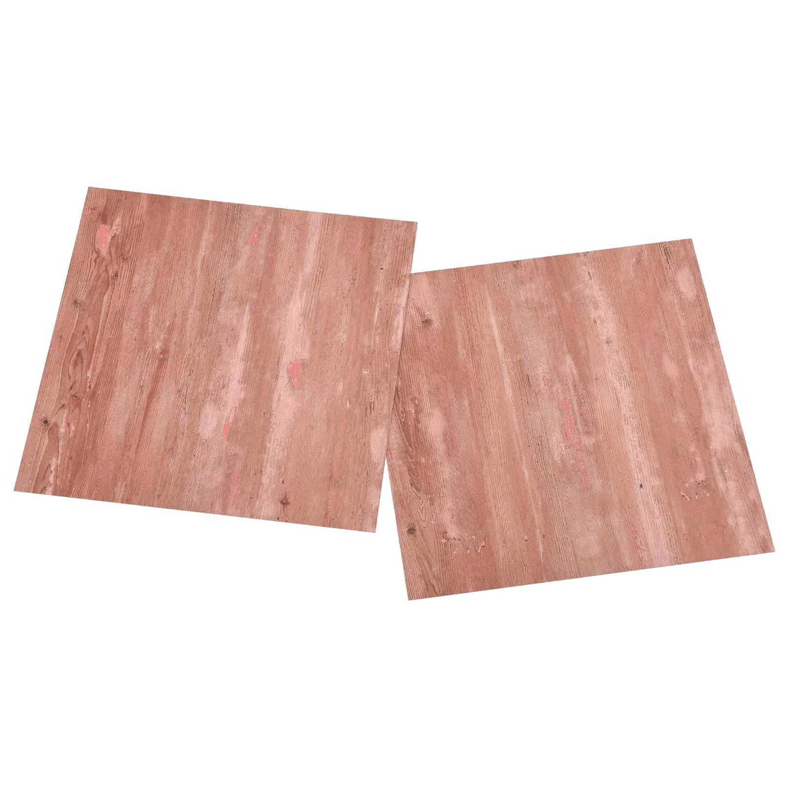 Lattiapaneelit 55 Pcs Punainen 5,11 M² Polyvinyylikloridi