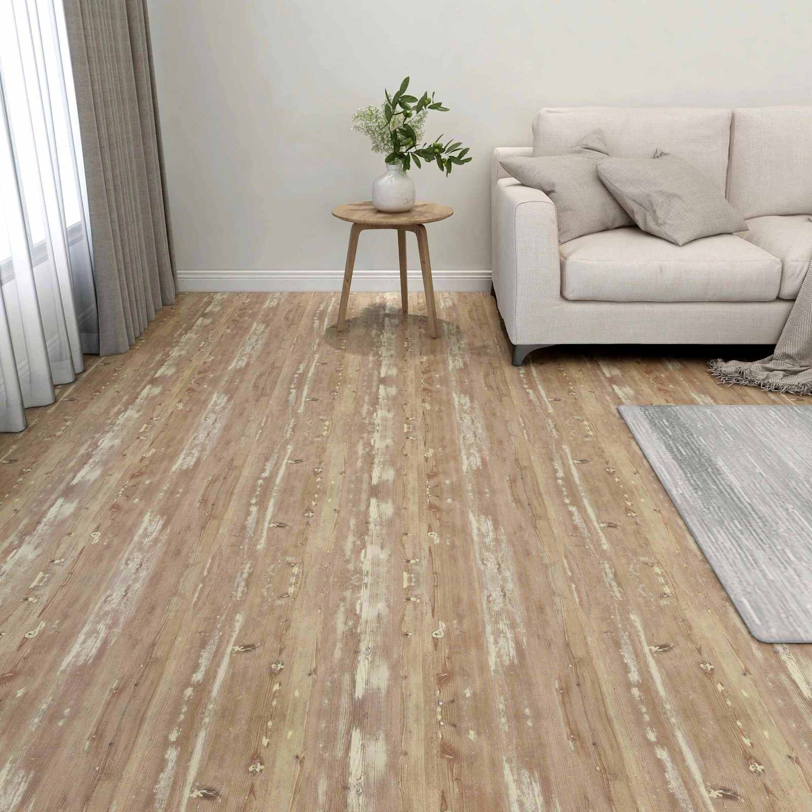 Lattialankut 5,11 M² 55 Pcs Polyvinyylikloridi