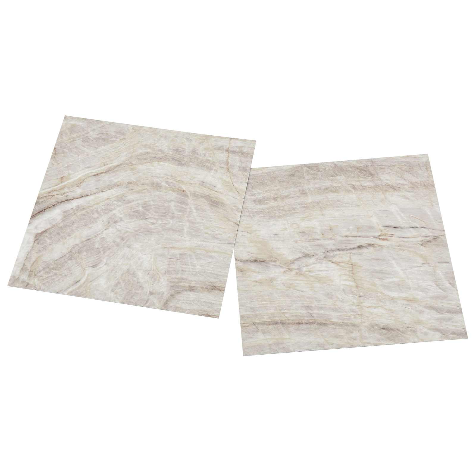 Lattialankut 5,11 M² 55 Pcs Polyvinyylikloridi Ruskea Ja Beige