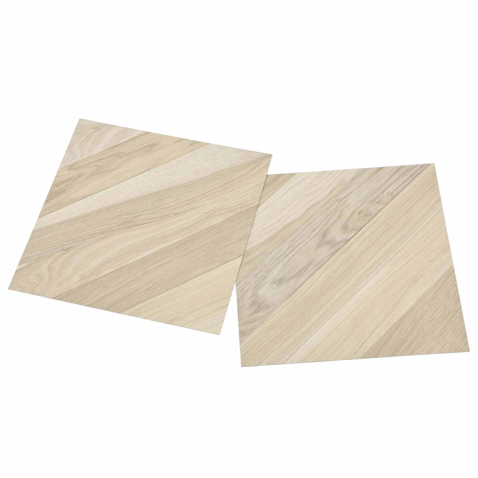 Lattialankut 55 Pcs Beige 5,11 M² Polyvinyylikloridi