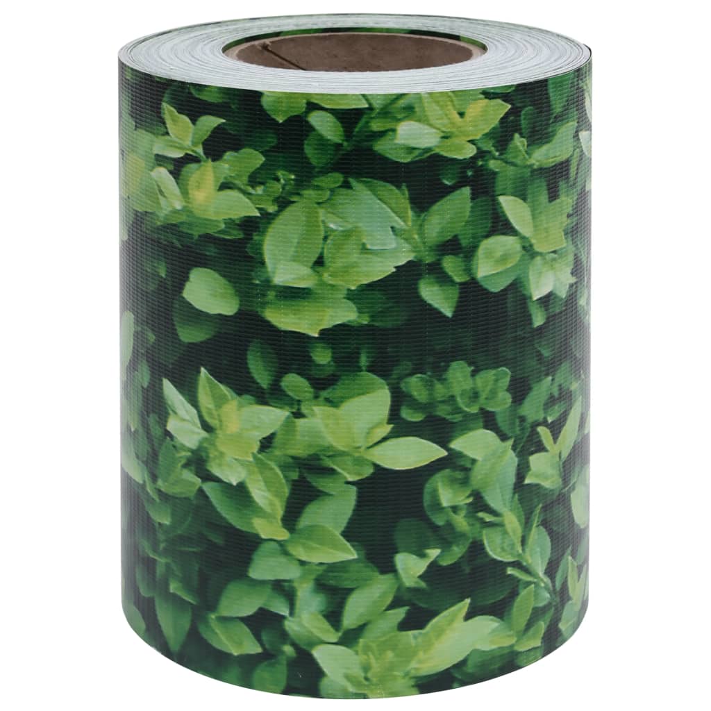 Puutarhan Yksityisyyden Suoja Pvc 70X0,19 M Vihreä