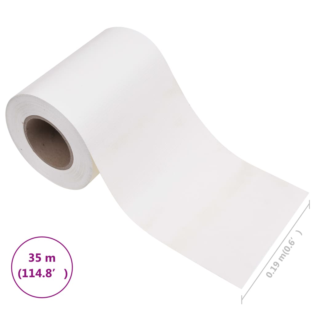 Puutarhan Yksityisyyden Suoja Pvc 35X0,19 M
