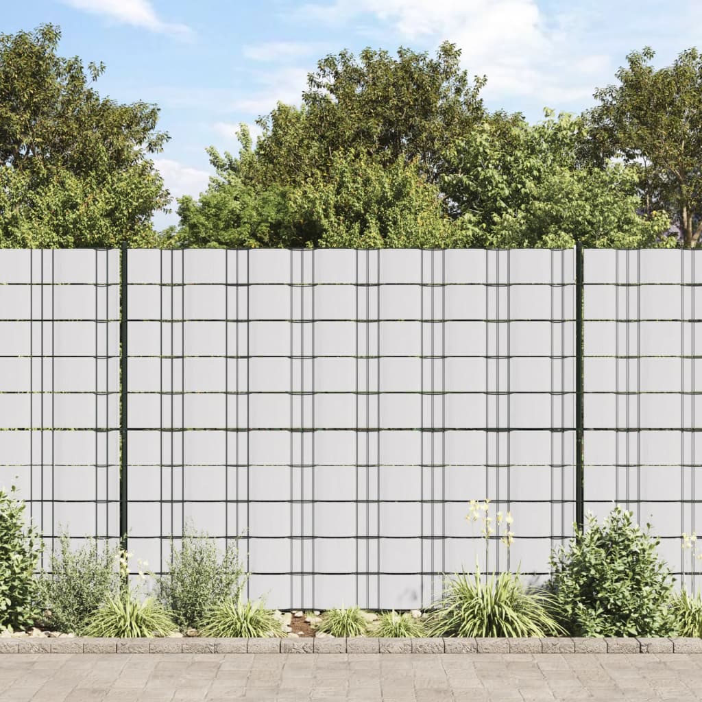 Puutarhan Yksityisyyden Suojat 4 Kpl Pvc 35X0,19 M Valkoinen