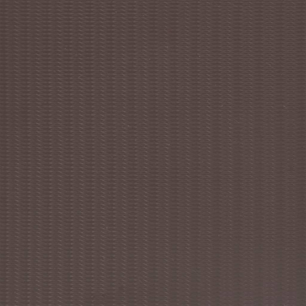 Puutarhan Yksityisyyden Suojat 4 Kpl Pvc 35X0,19 M Ruskea