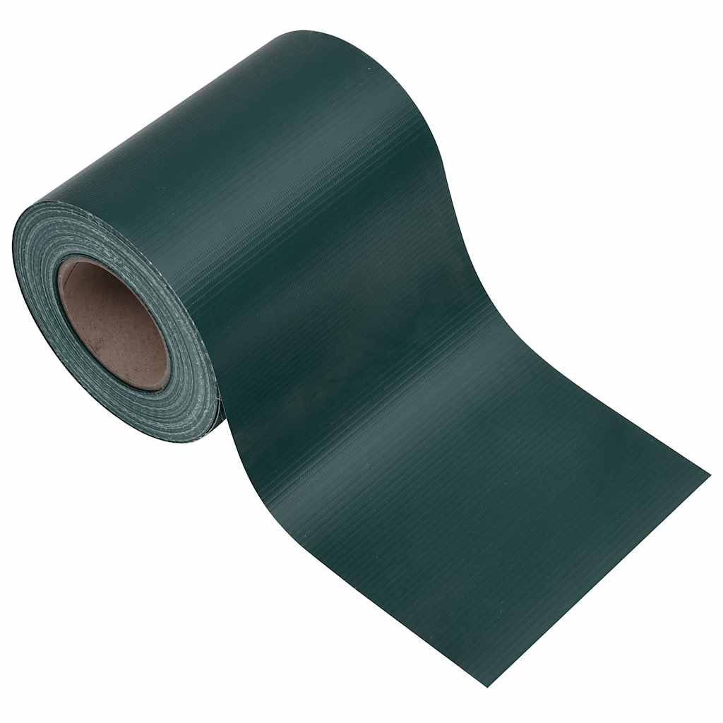 Puutarhan Yksityisyyden Suojat 4 Kpl Pvc 35X0,19 M Matta Vihreä