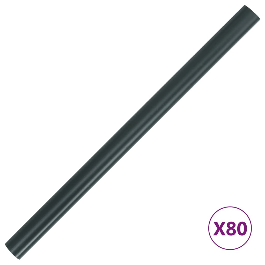 Puutarhan Yksityisyyden Suojat 4 Kpl Pvc 35X0,19 M Matta Vihreä