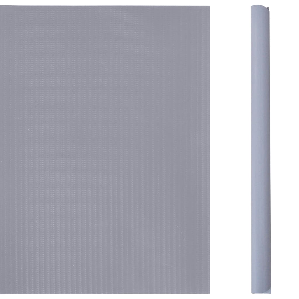 Puutarhan Yksityisyyden Suojat 4 Kpl Pvc 35X0,19M Vaaleanharmaa