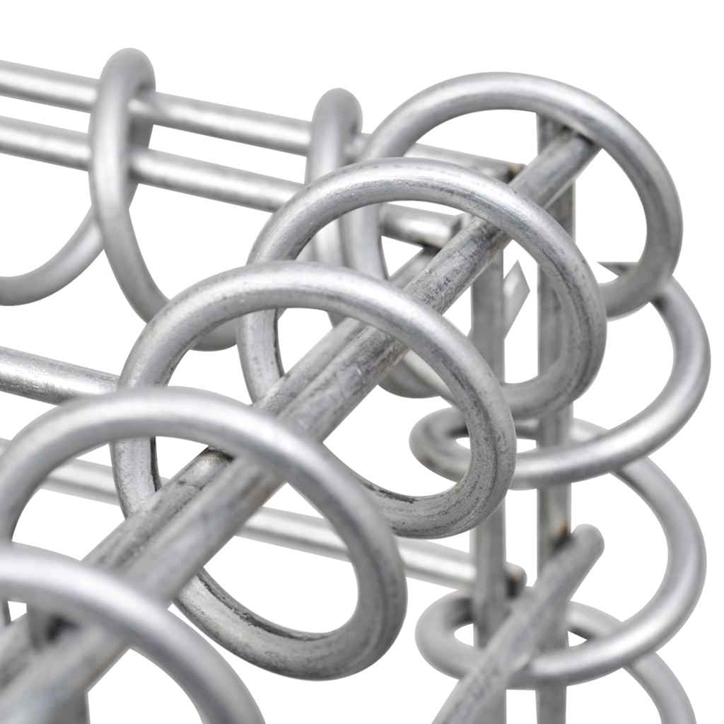 Gabion-Kivikori Kansilla Galvanoitu Teräs 900X30X100 Cm