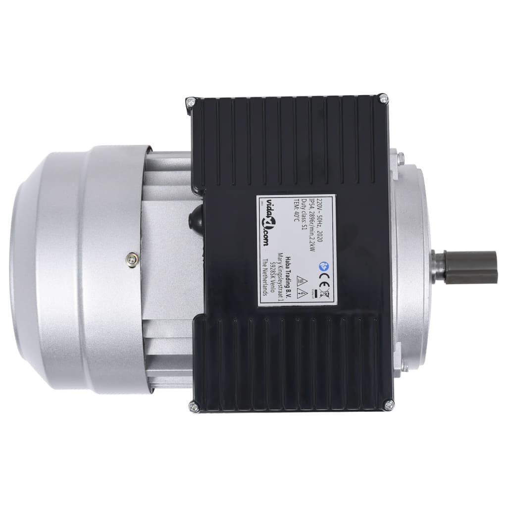 1-Vaiheinen Sähkömoottori Alumiini 2,2 Kw/3Hp 2-Napaa 2800 Rpm