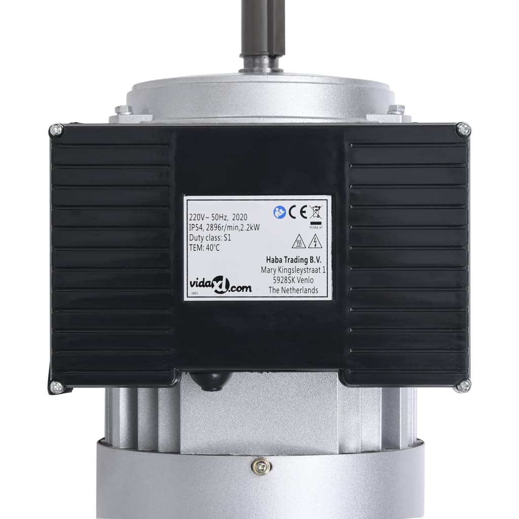 1-Vaiheinen Sähkömoottori Alumiini 2,2 Kw/3Hp 2-Napaa 2800 Rpm