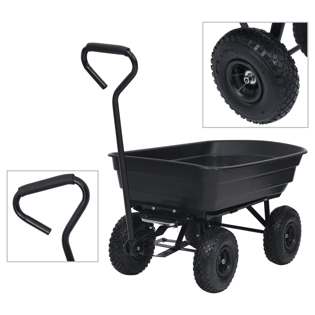 Puutarhan Kippikärry 300 Kg 75 L