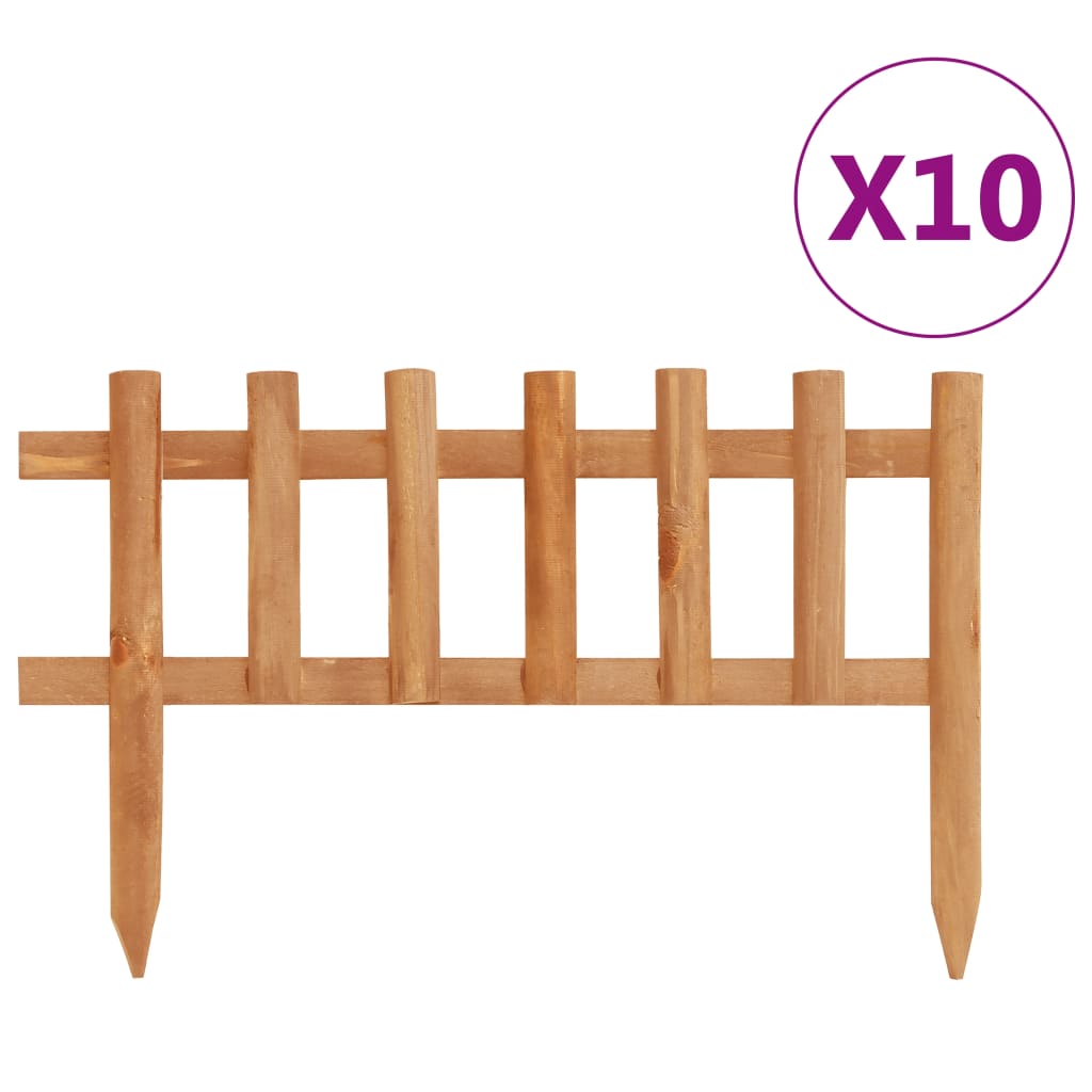 Nurmikonreunukset 10 Kpl Kuusi 4,4 M