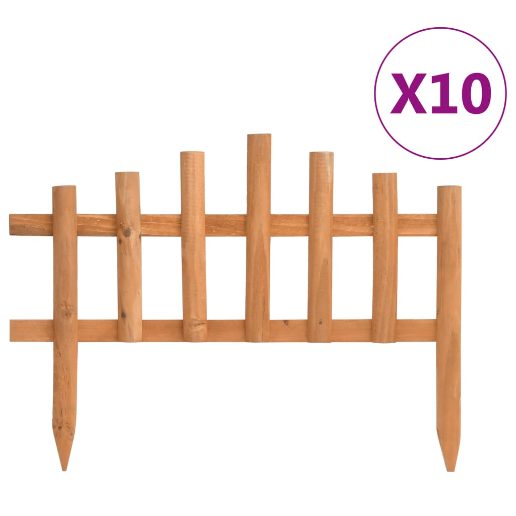 Nurmikonreunukset 10 Kpl Kuusi 4,4 M