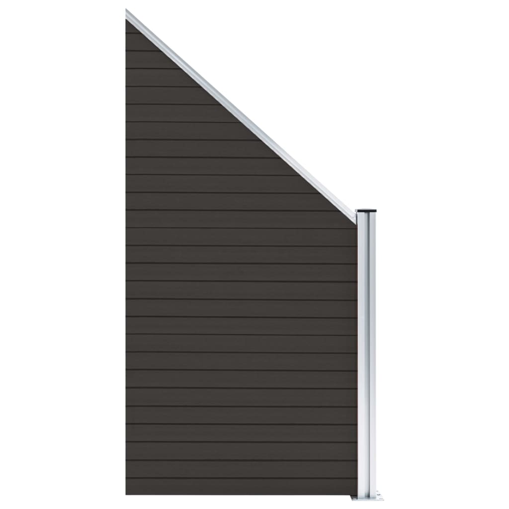 Aitapaneeli Wpc 95X(105-180) Cm Musta