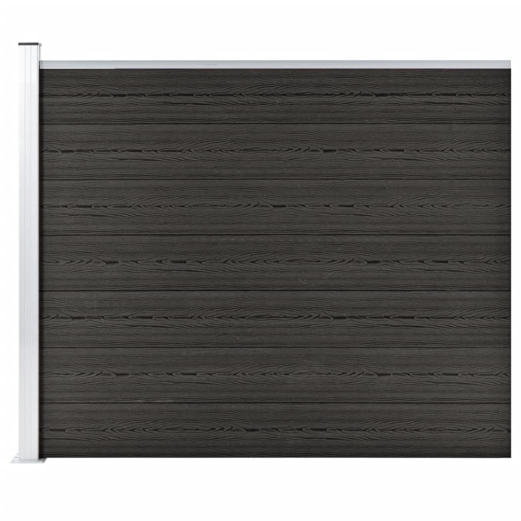 Aitapaneeli Wpc 175X146 Cm Harmaa