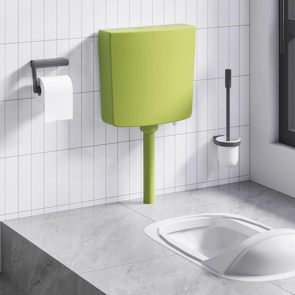 Wc Vesisäiliö Alapuolisella Veden Tulolla 3/6 L Oliivi