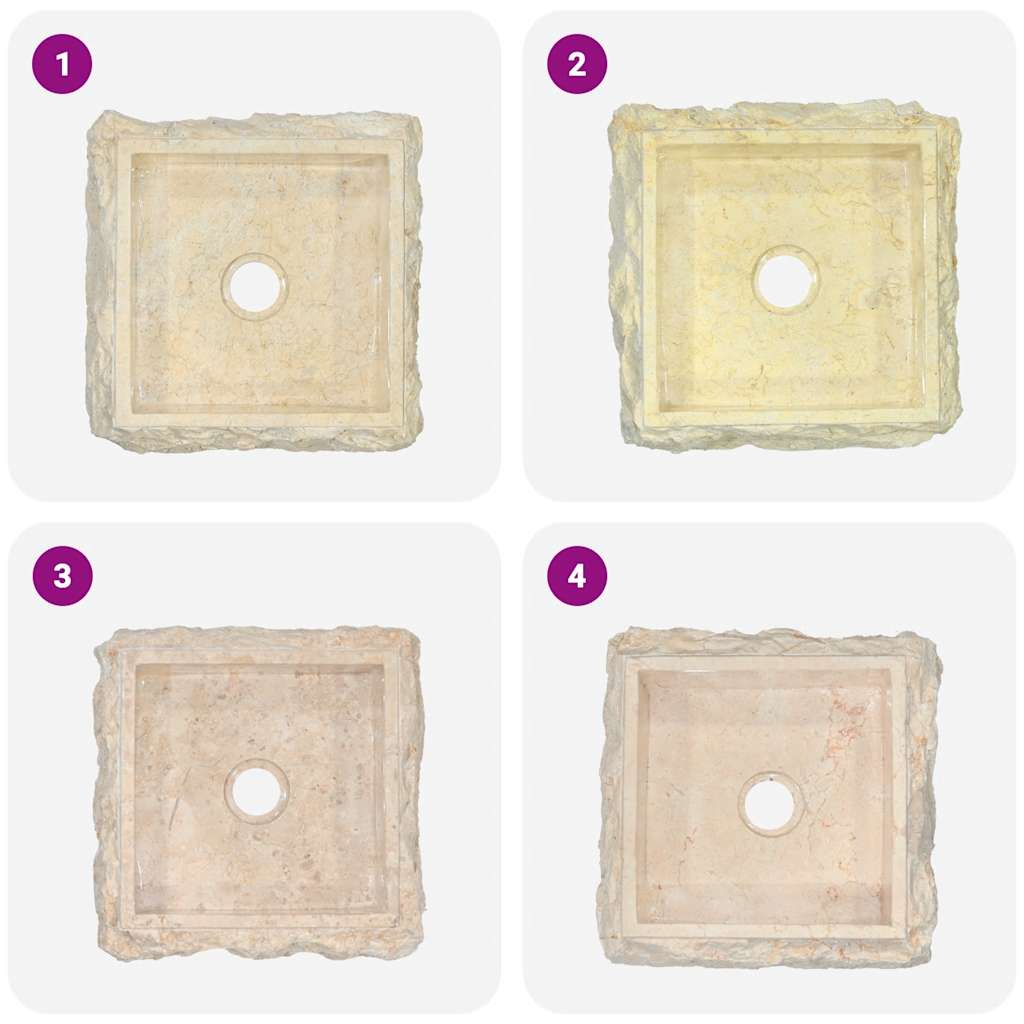 Pesuallas Kerma 30X30X13 Cm Marmori