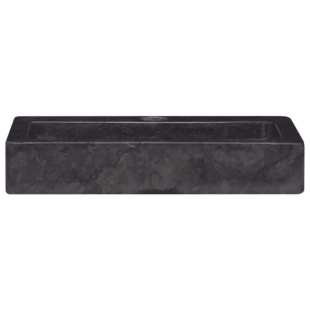 Seinäkiinnitettävä Pesuallas Musta 38X24X6,5 Cm Marmori
