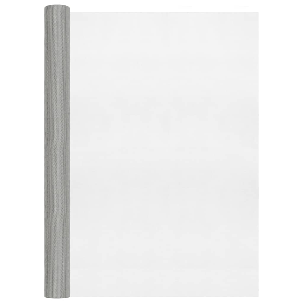 Verkkosuoja Ruostumaton Teräs 112X500 Cm Hopea