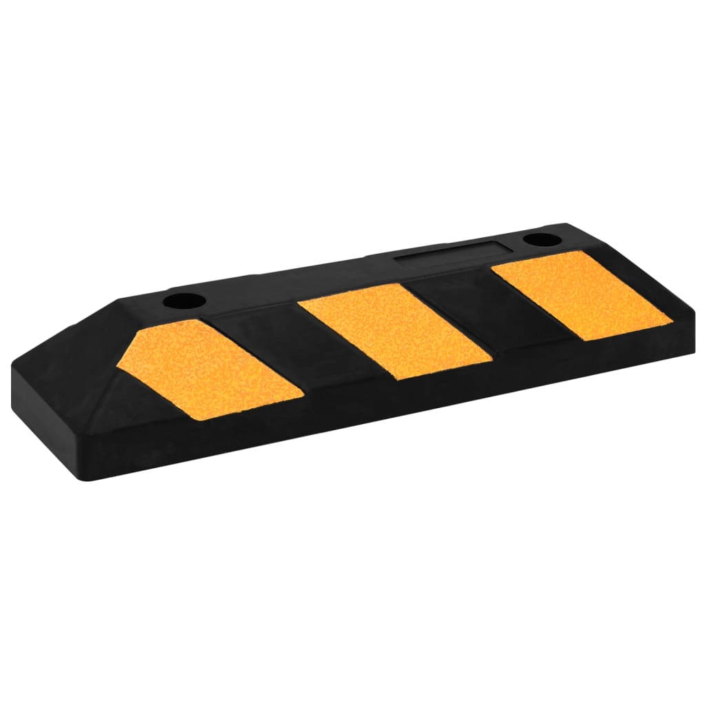Heijastavat Pysäköintistopparit 2 Kpl 56X15X10 Cm Kumi