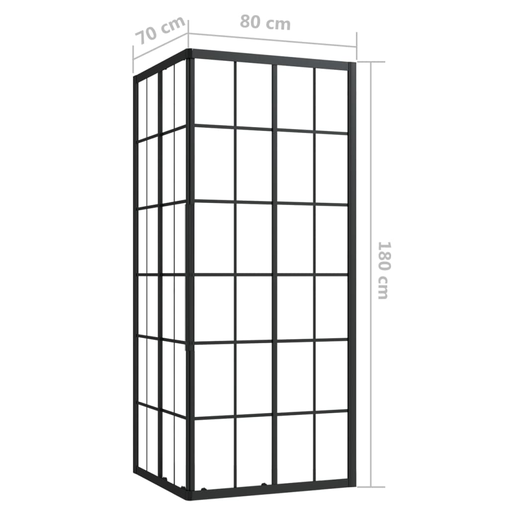 Suihkukaappi Esg 80X70X180 Cm